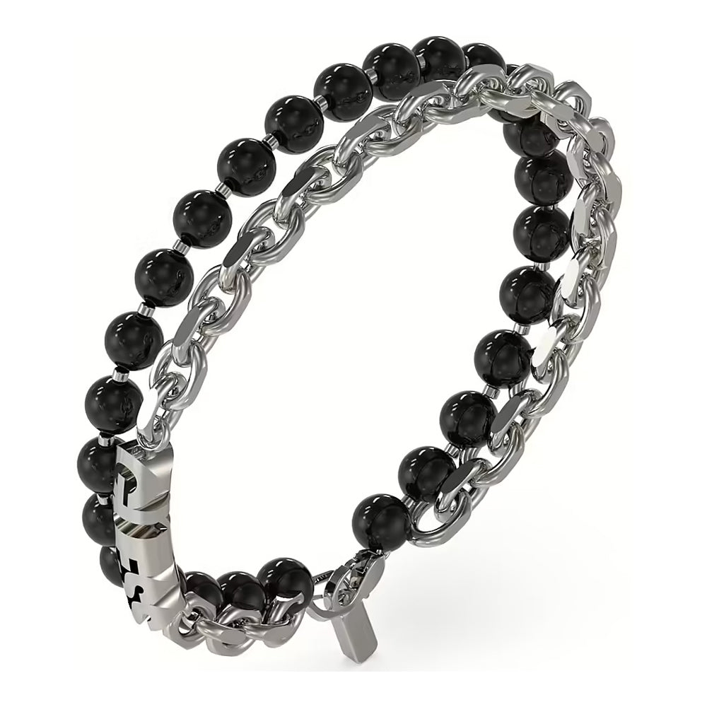 Guess Mens Bracelet JUMB04051JWSTBKXS Guess Mens Bracelet JUMB04051JWSTBKXS
